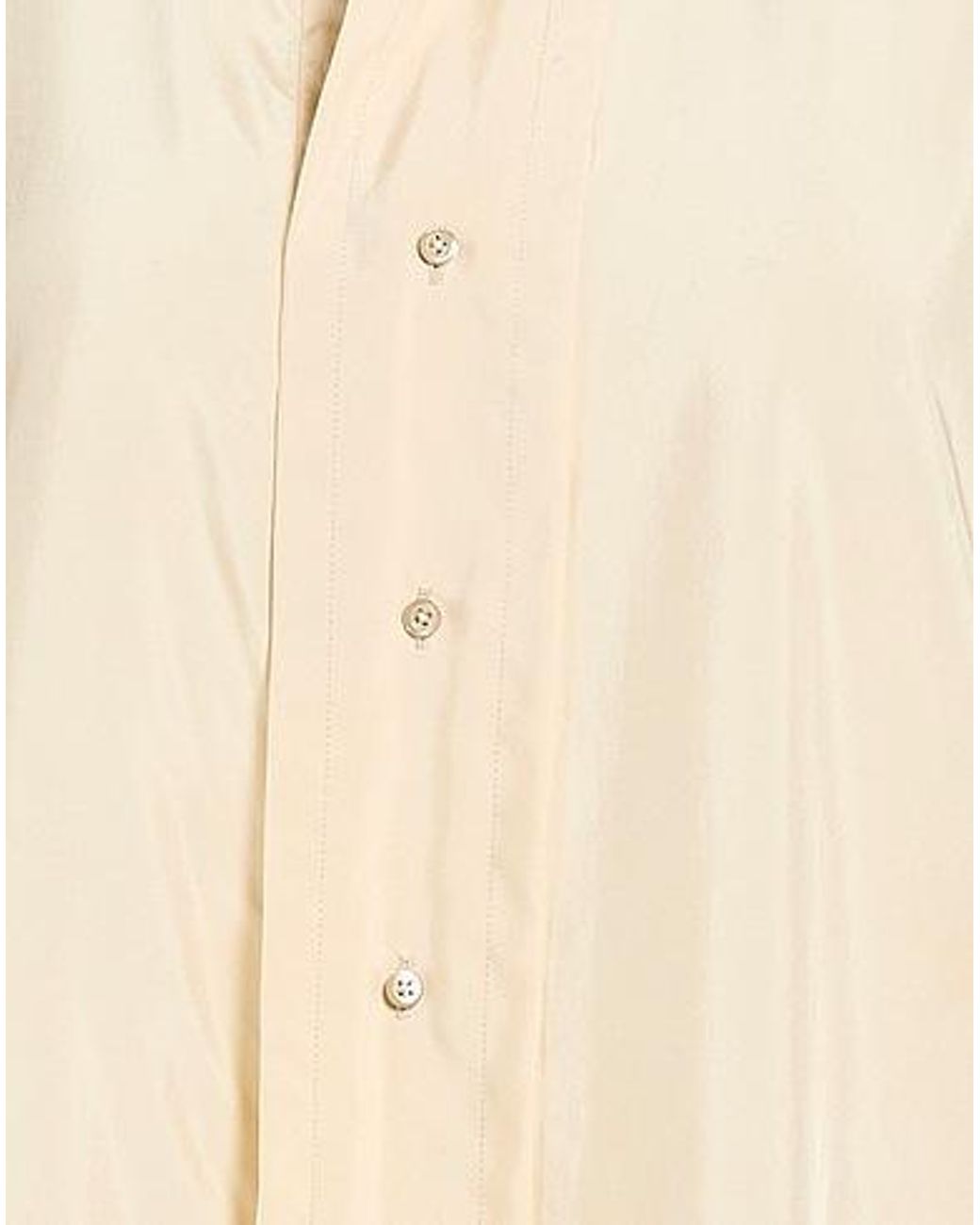 Maison Margiela Natural Solid Colour Shirts