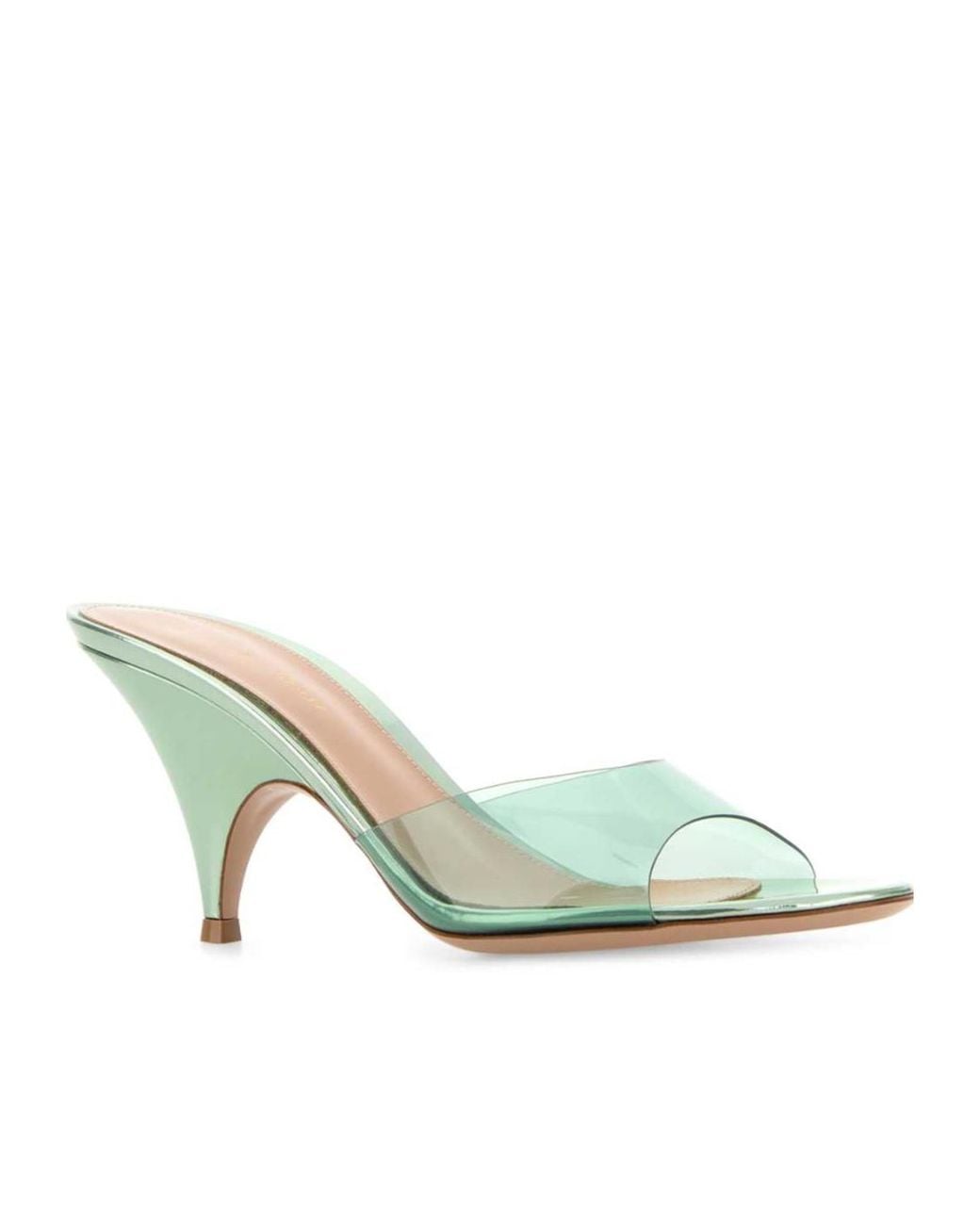 Gianvito Rossi Green Sofia Mules