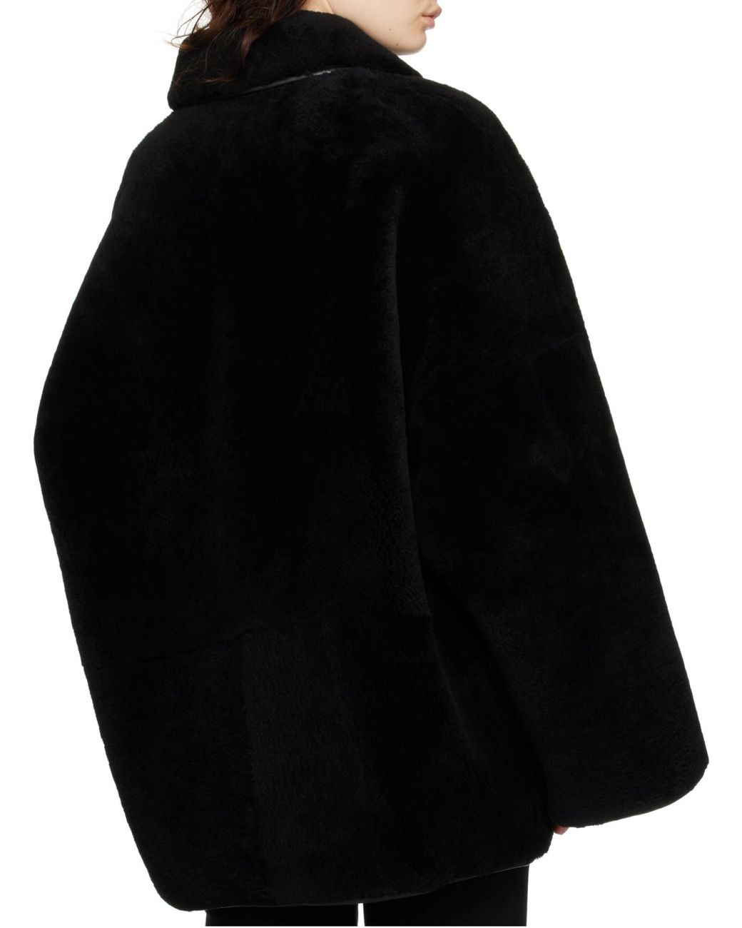 Totême Blue Shearling Jacket