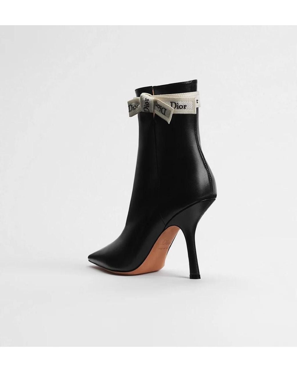 Dior Black J'A Heeled Ankle Boot
