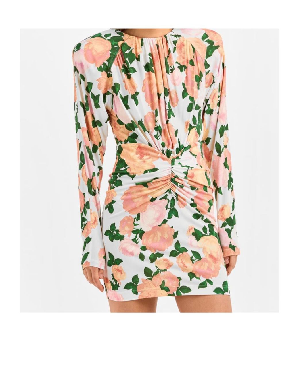 Stella McCartney White Crepe Mini Dress
