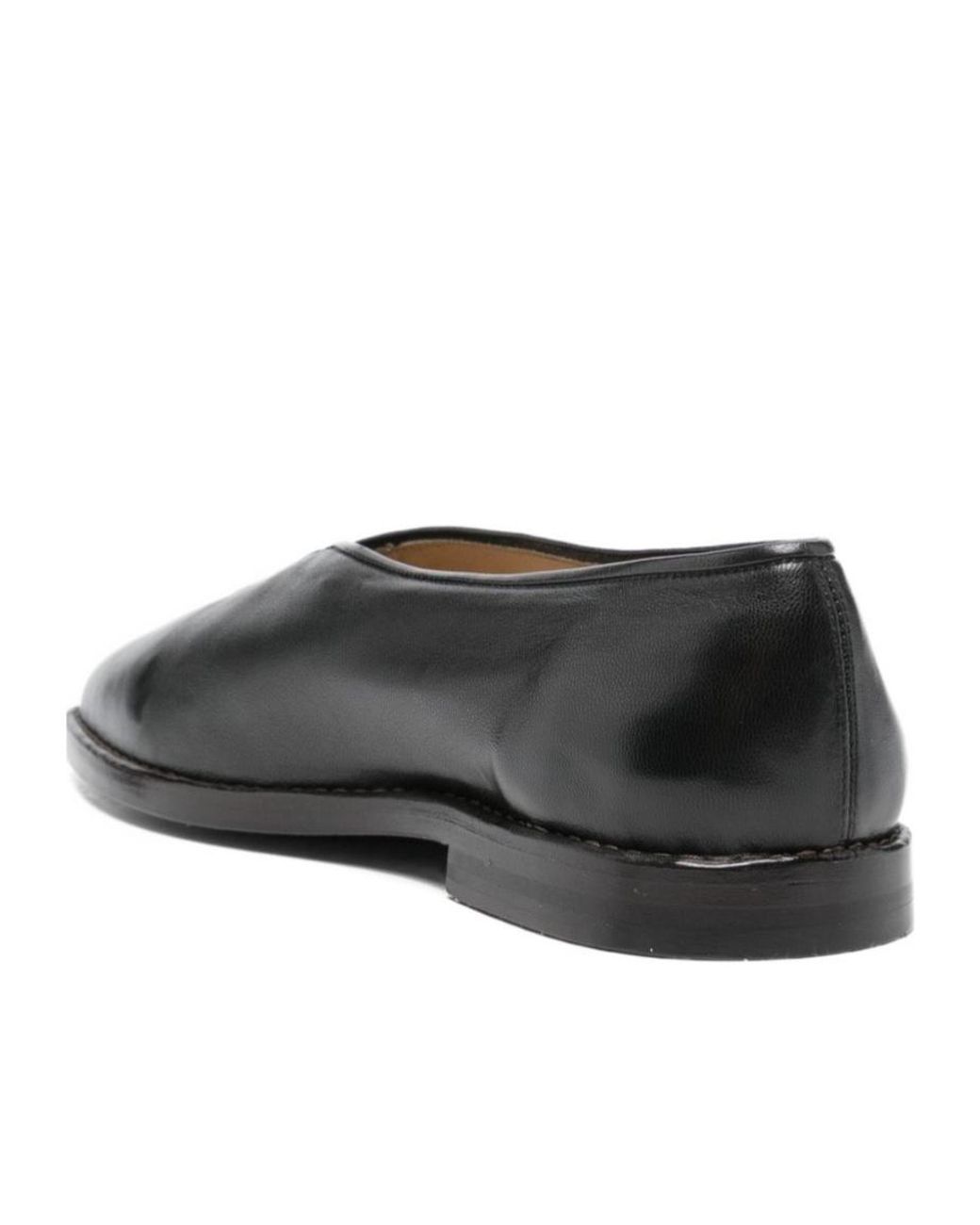 Lemaire Black Slip-On Loafers for men