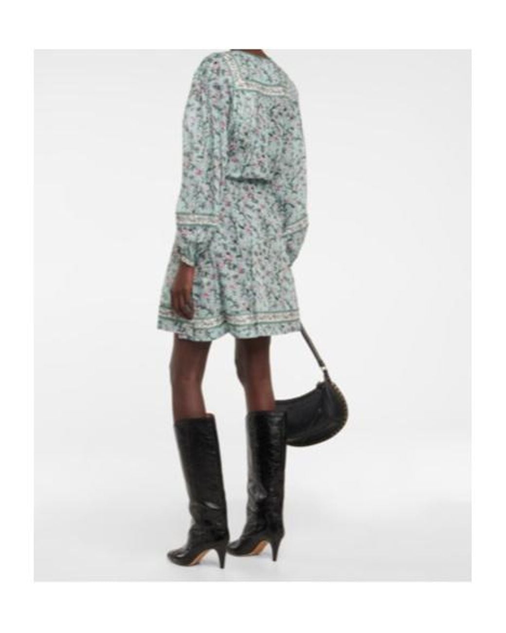 Isabel Marant Blue Floral Minidress