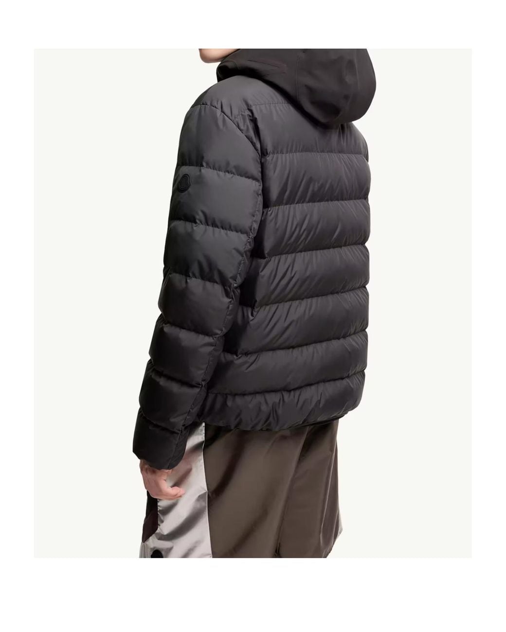 Moncler Black Vega Hooded Down Jacket for men