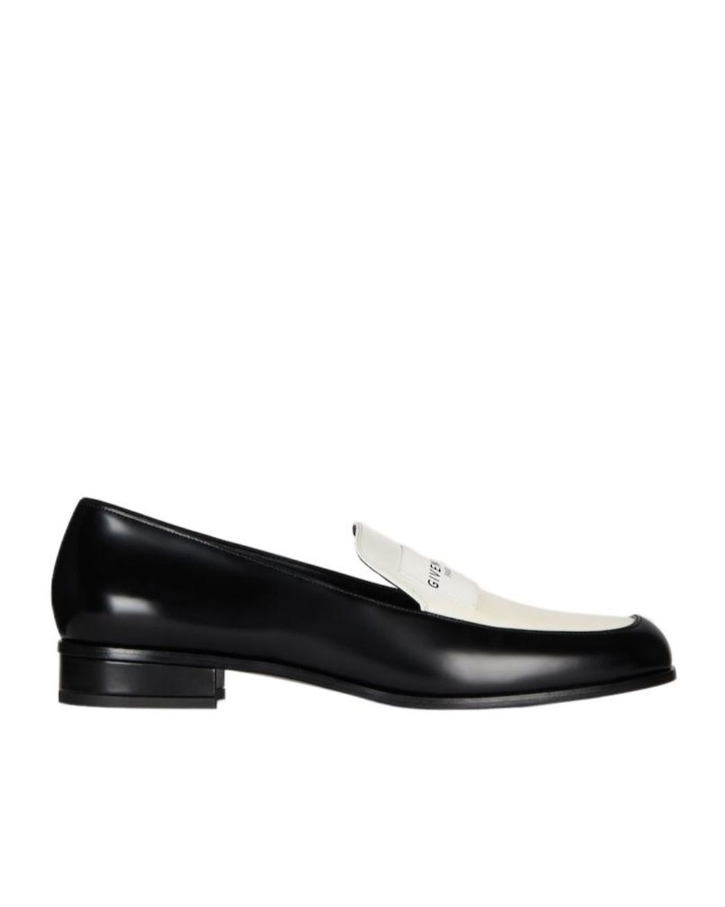 Givenchy Black Tux Bicolor Loafers