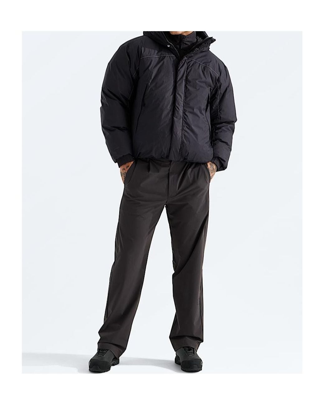 The North Face Black Tnf Dryvent Reversible Down Jacket for men