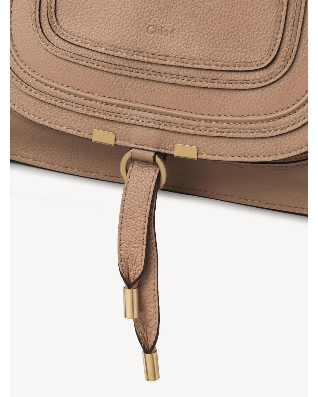 Chloé Natural Chloé Marcie Medium Tote Bag