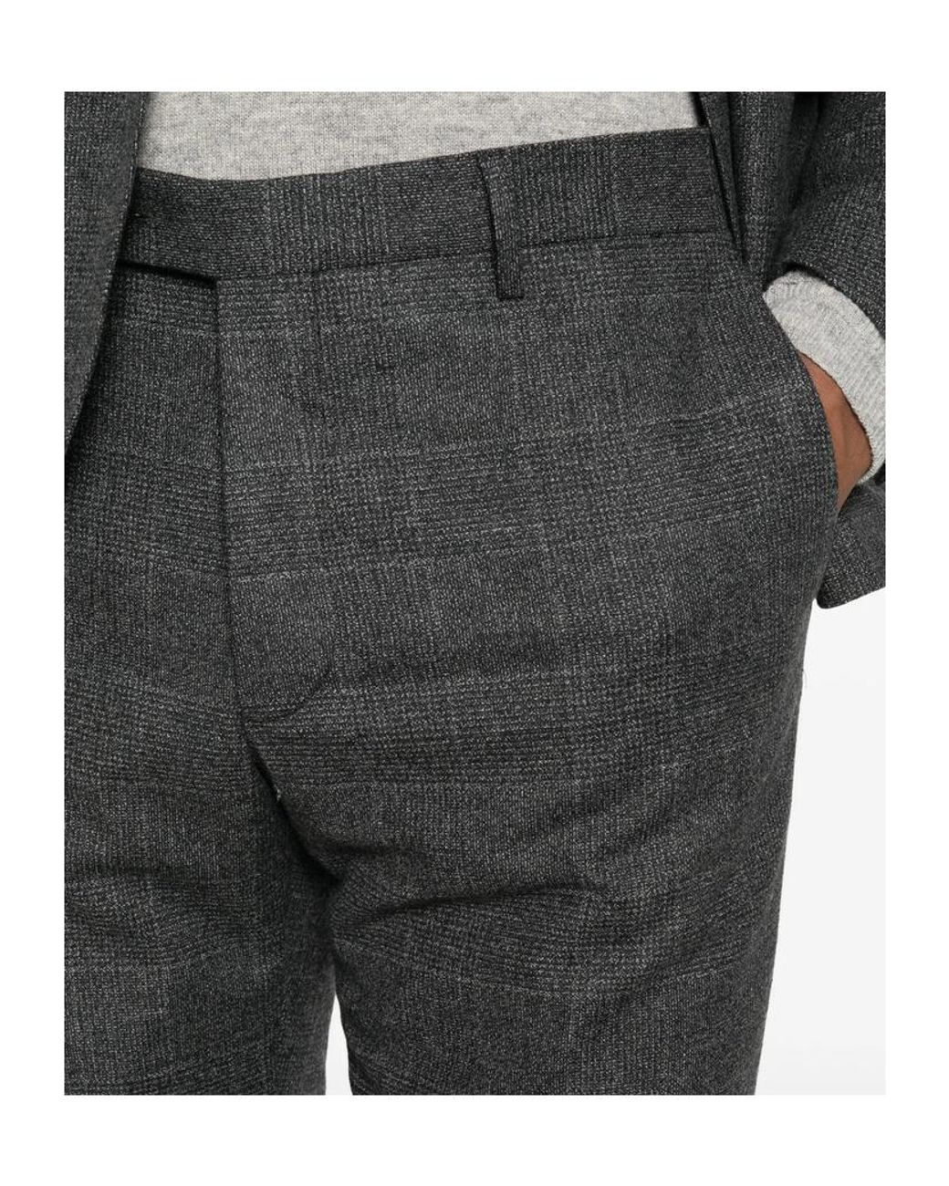 Tagliatore Gray Long-Sleeved Suit for men