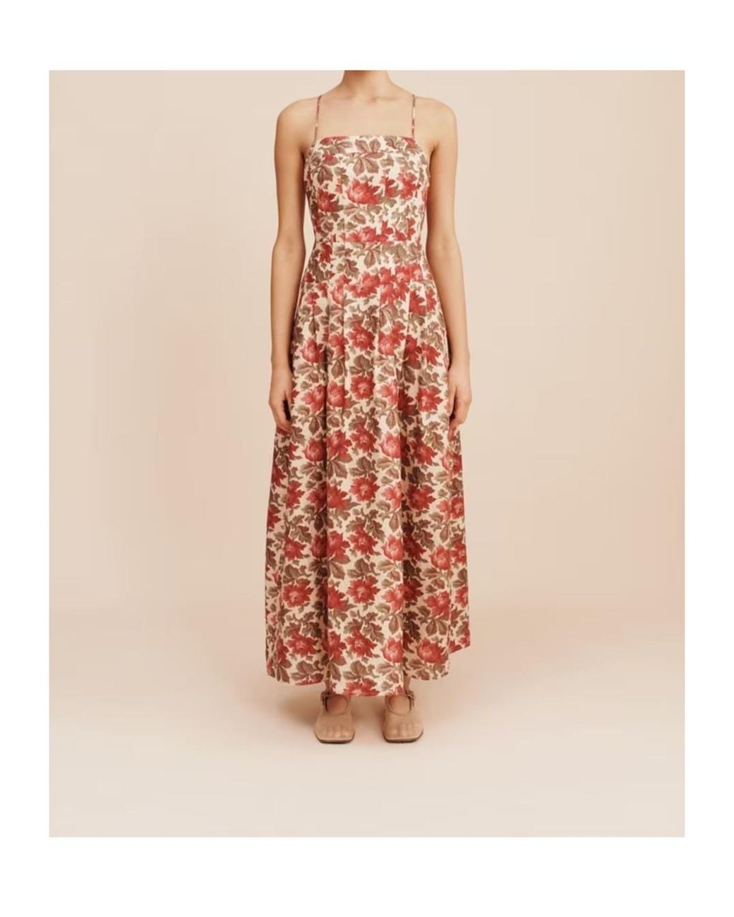 Posse Red Patterned Dress