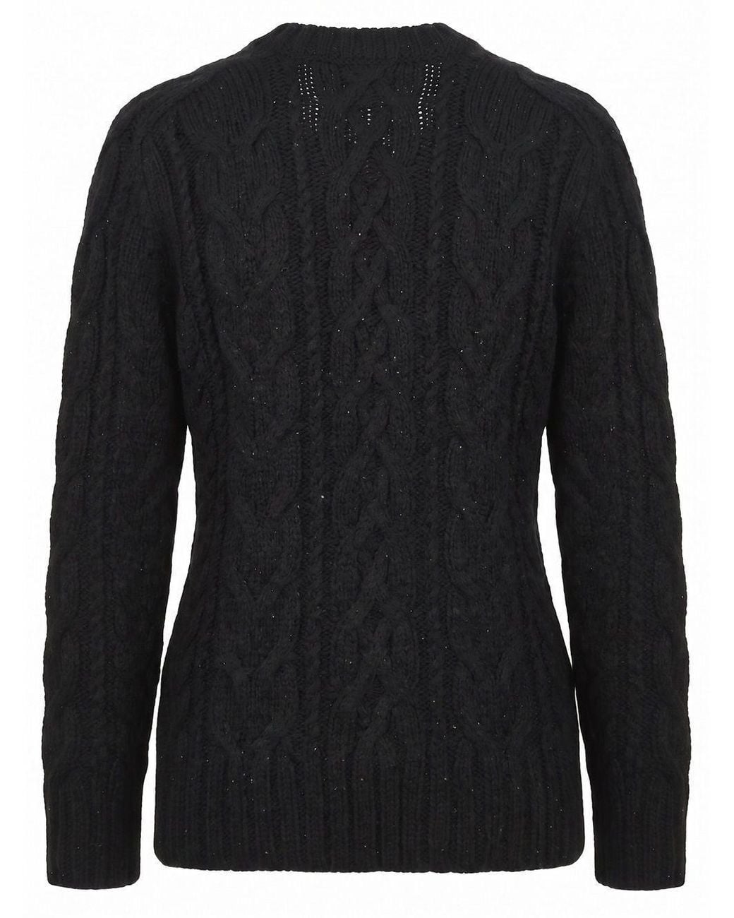 P.A.R.O.S.H. Black P.A.R.O..H. Long-Sleeved Crewneck Jumper