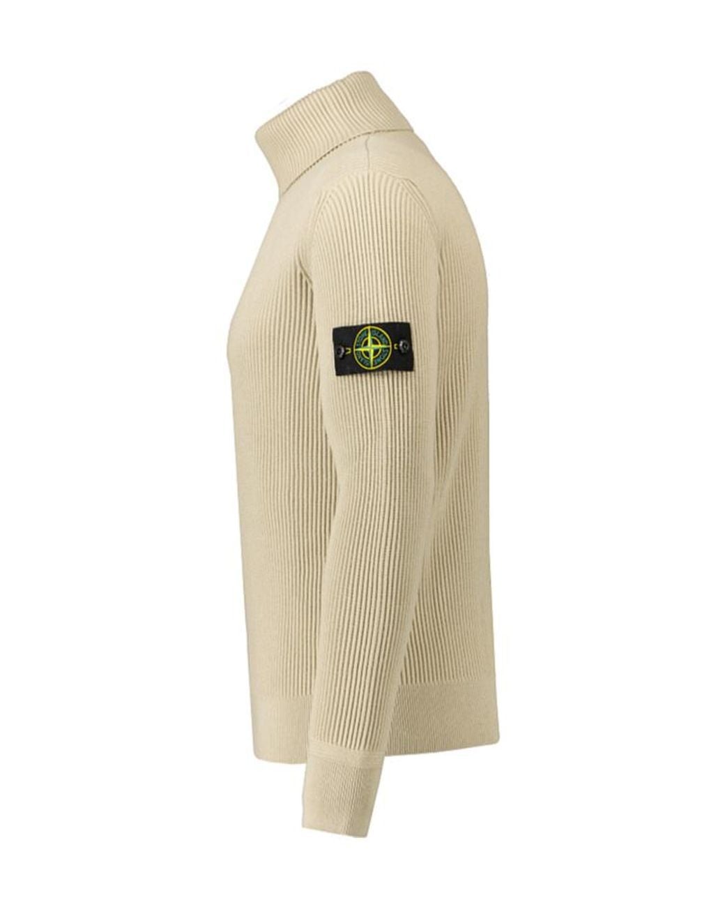 Stone Island Natural Compass-Badge Sweater for men