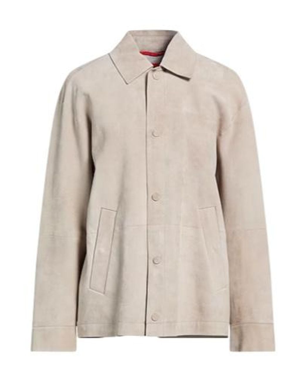 MAX&Co. Natural Long-Sleeve Jacket