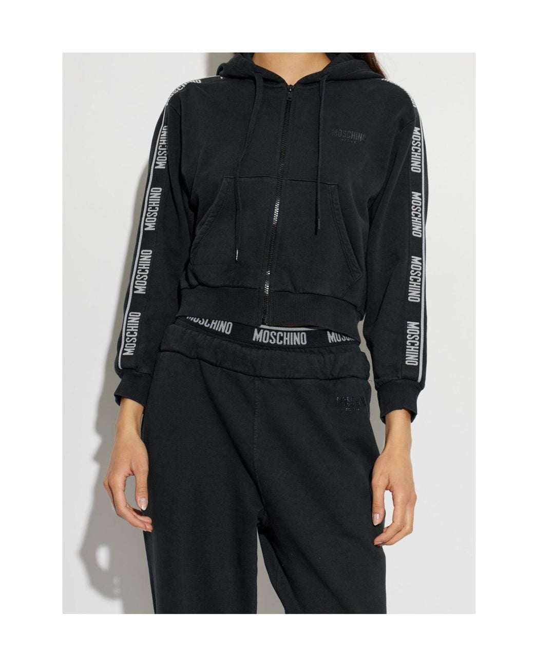Moschino Black Active Sweatshirt