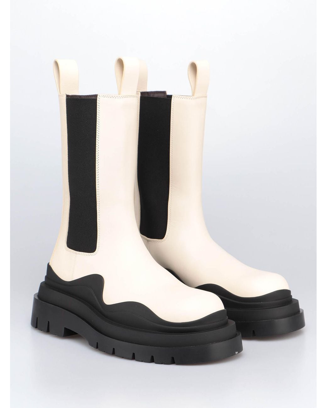Bottega Veneta Black Bv Tire Boots