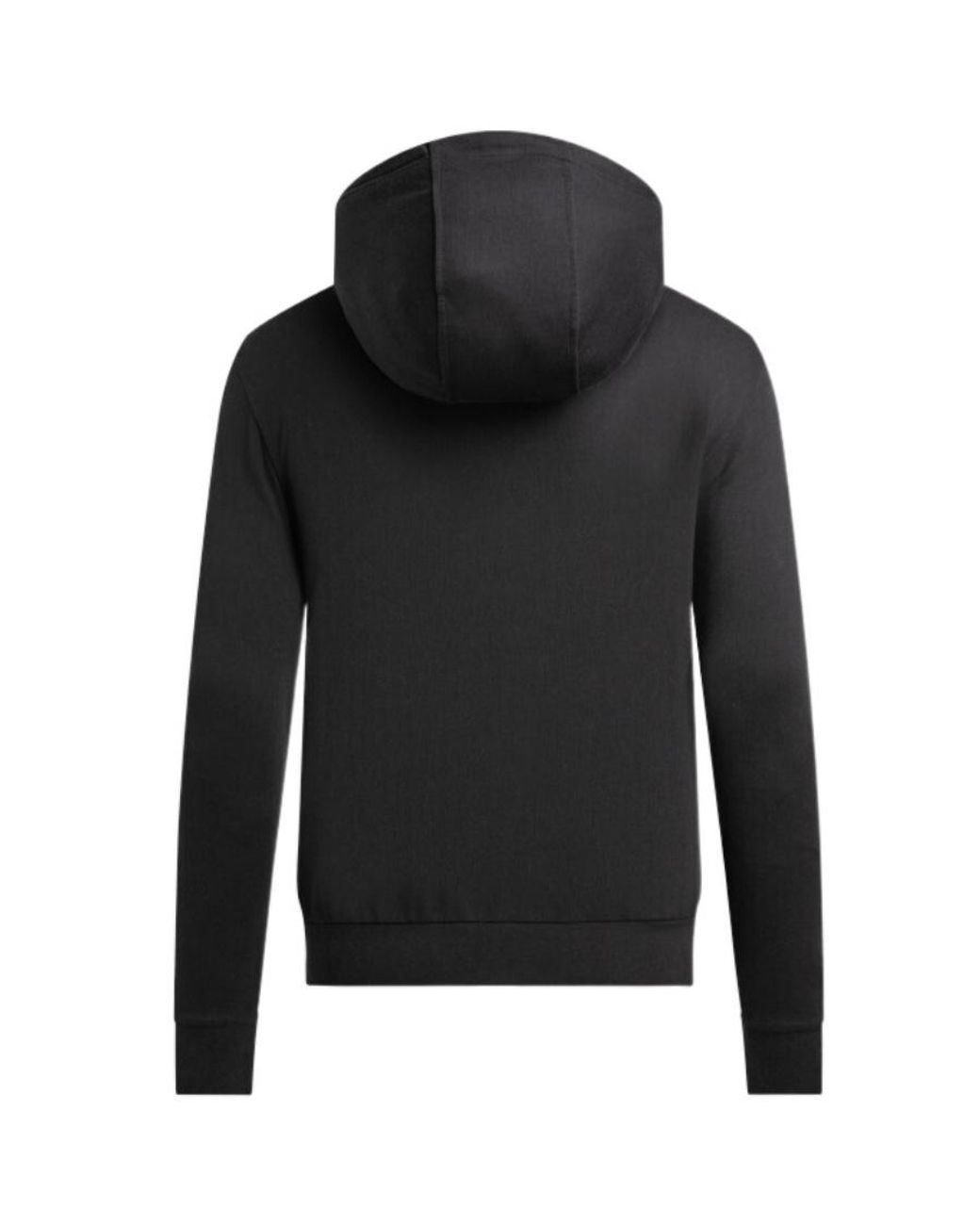 EA7 Black Logo Hooded Casual Jacket for men