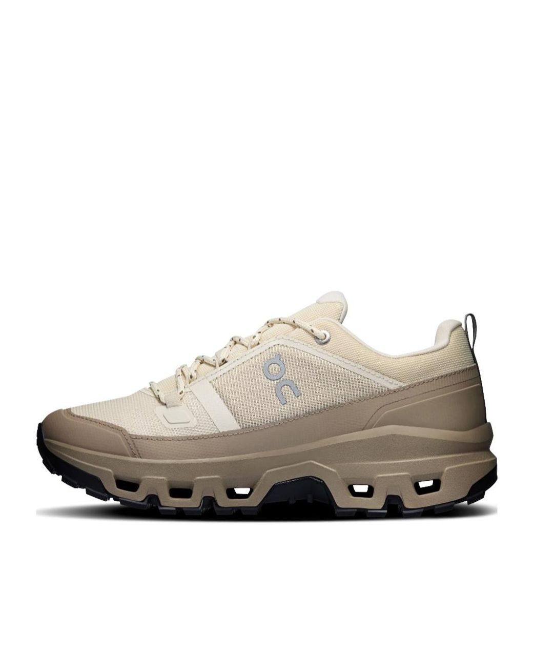 On Shoes Gray Cloudrock Low Waterproof Low-Top Sneakers