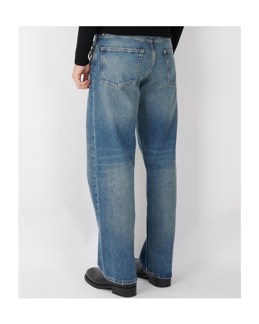 sunflower Blue Belt Loop Jeans for men