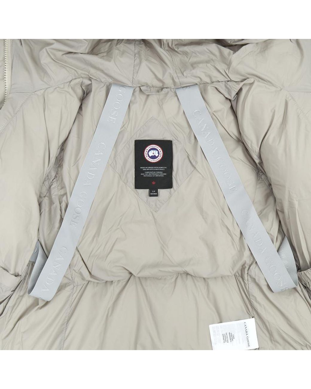 Canada Goose Gray Montgomery Drawstring-Waist Hooded Jacket