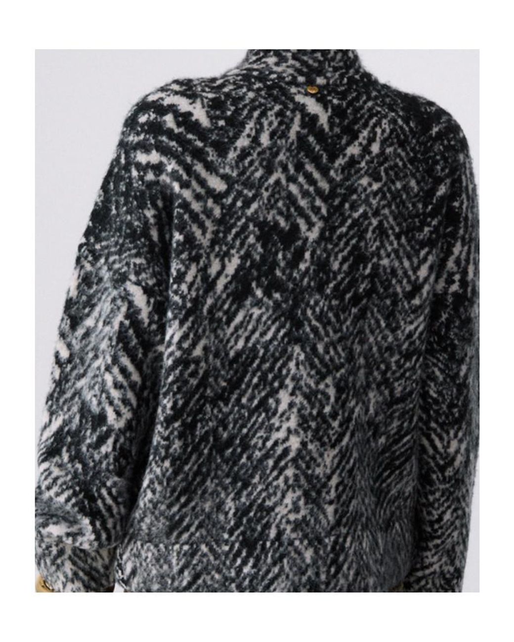 Liu Jo Gray Bomber Jacket