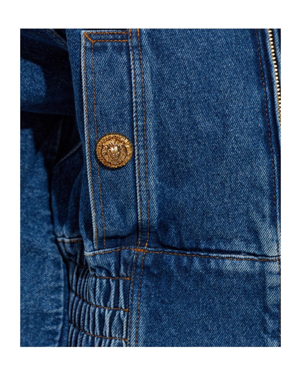 Balmain Blue Denim Jackets