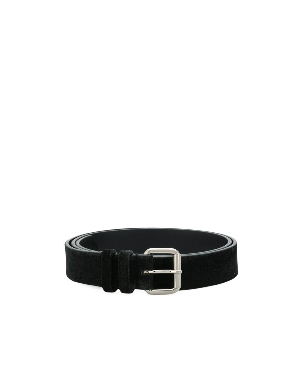 Dondup Black Pin Buckle Belt for men