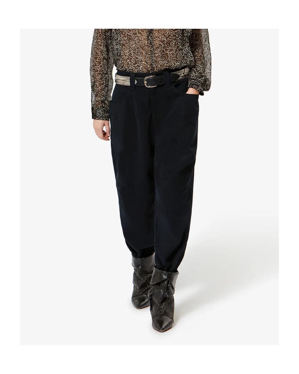 Isabel Marant Black Isabel Marant Étoile Opalyna Pants