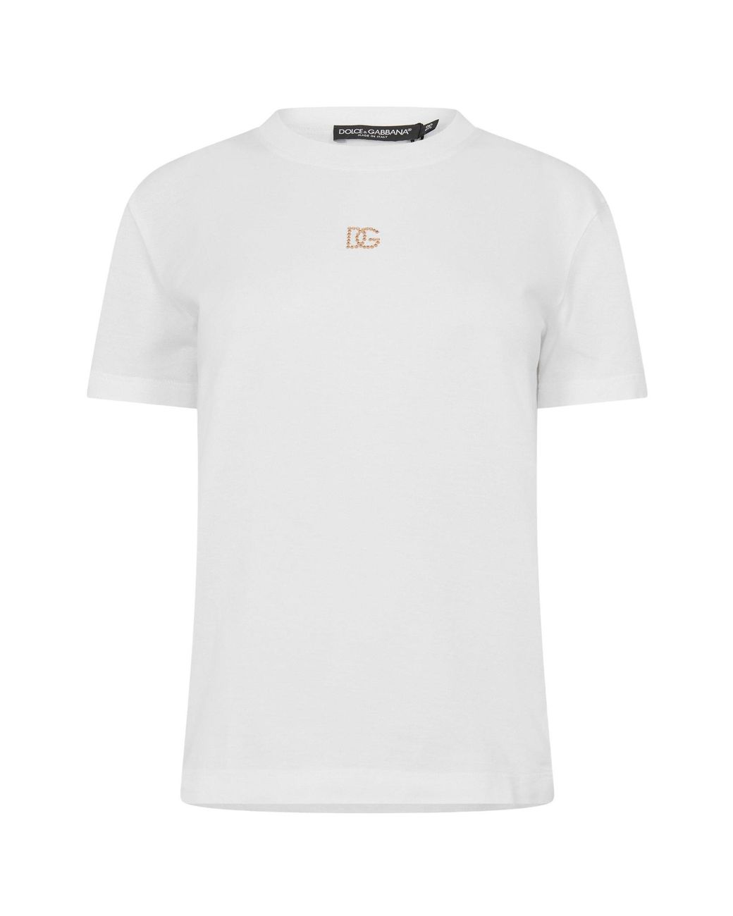 Dolce & Gabbana White Logo T-Shirt