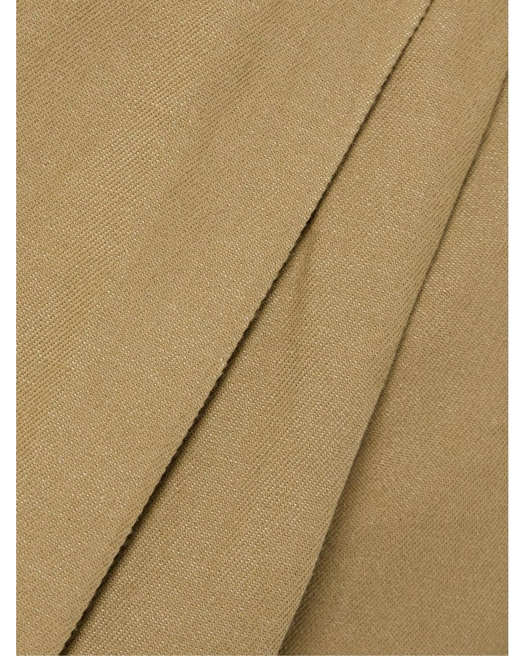 Proenza Schouler Natural Cotton And Linen-Blend Twill Shorts
