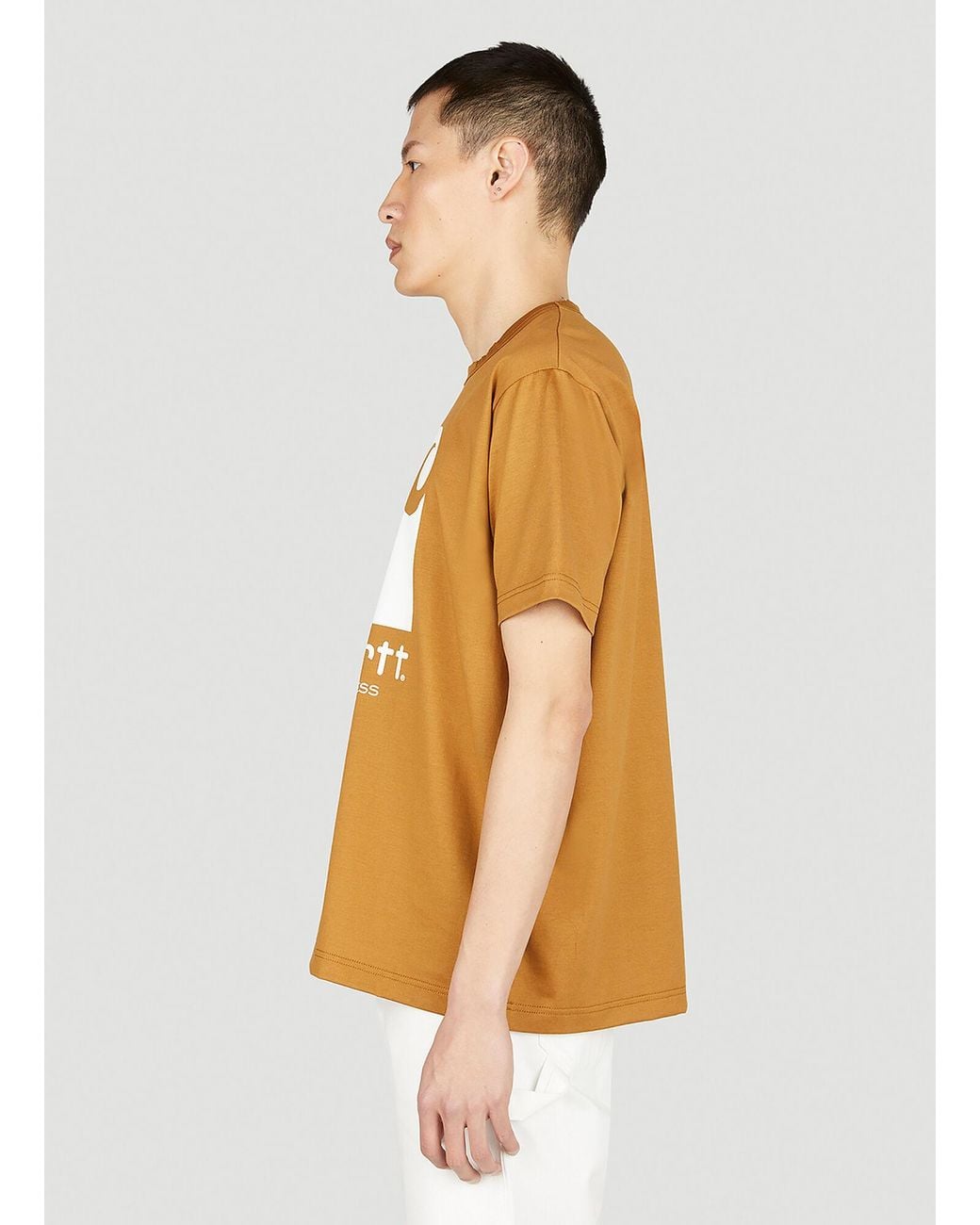 Junya Watanabe Metallic X Carhartt Printed T-Shirt for men