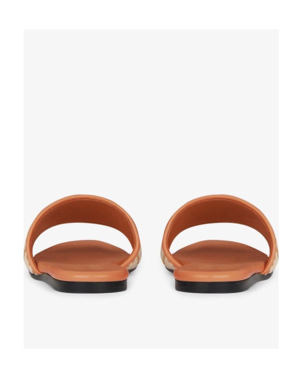 Givenchy White Flat Sandals