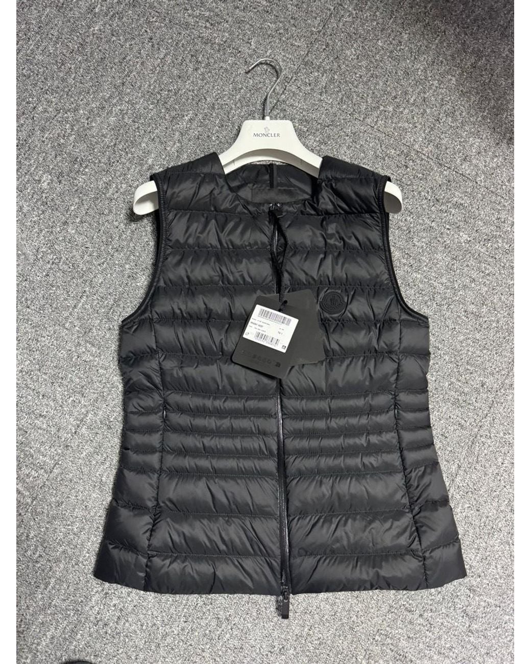 Moncler Black Irigny Down Vest