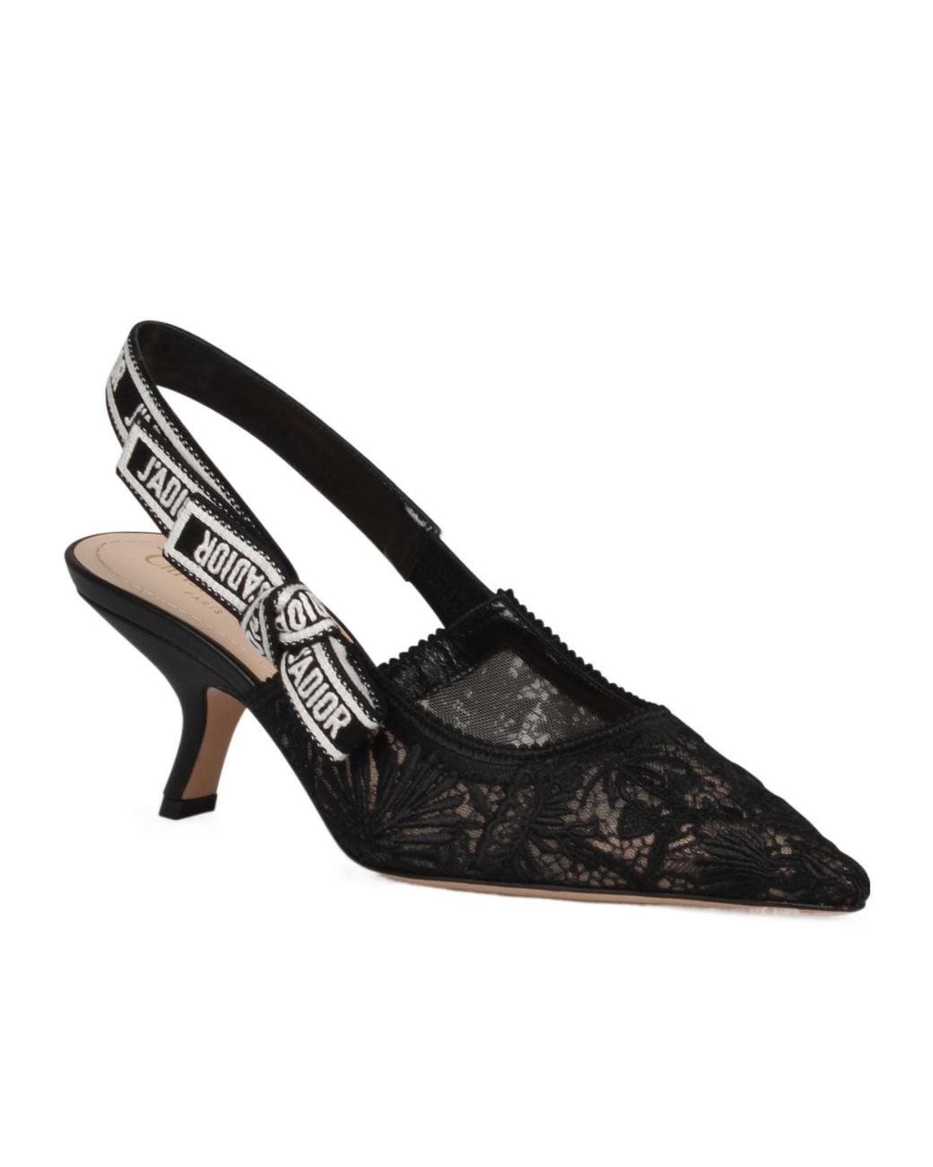 Dior Black J'A Slingback Pump