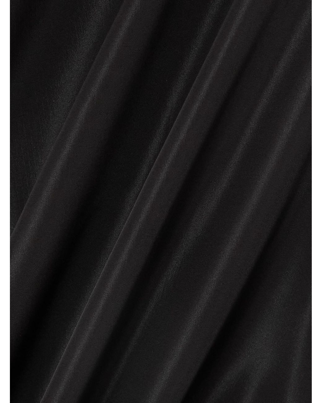 Simone Rocha Black Draped Bind Peplum Top