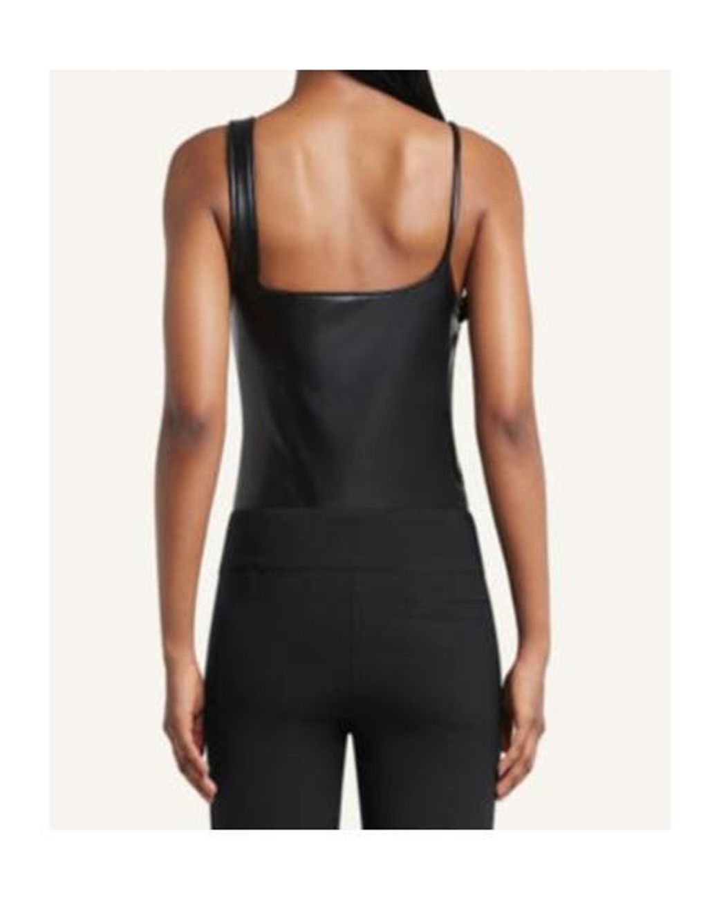 Courreges Black Courrèges Buckle Cut-Out Bodysuit