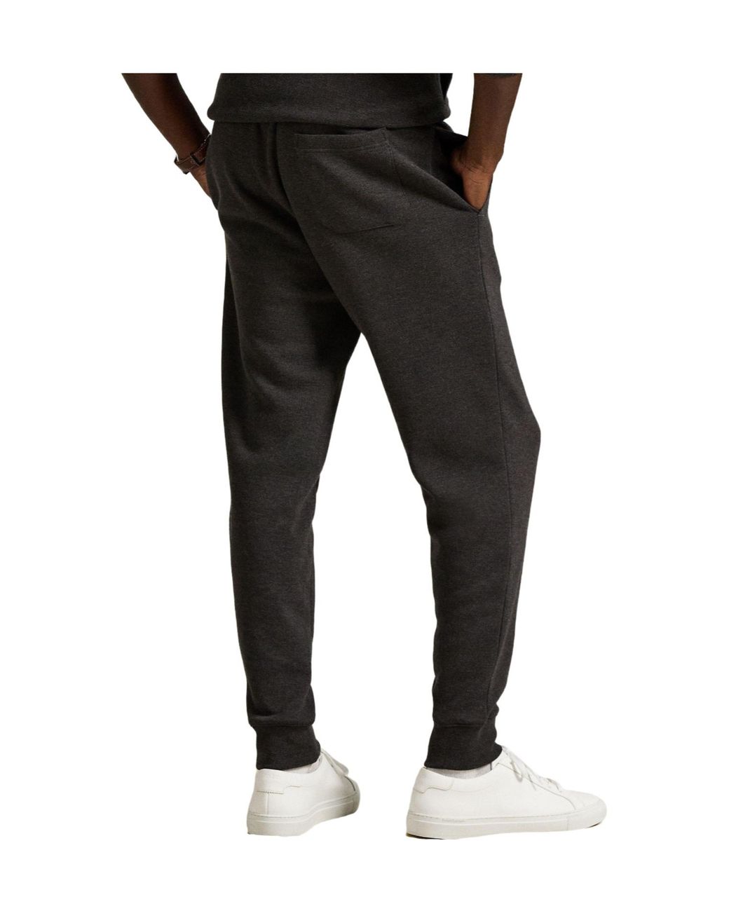 Polo Ralph Lauren Black Cuffed Trousers for men