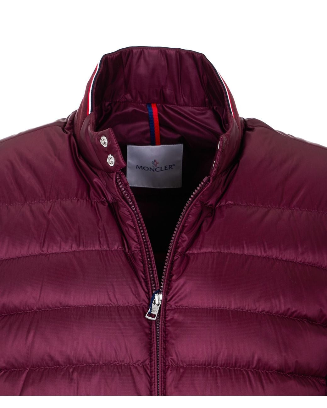 Moncler Red Rigel Short Padded Jacket for men