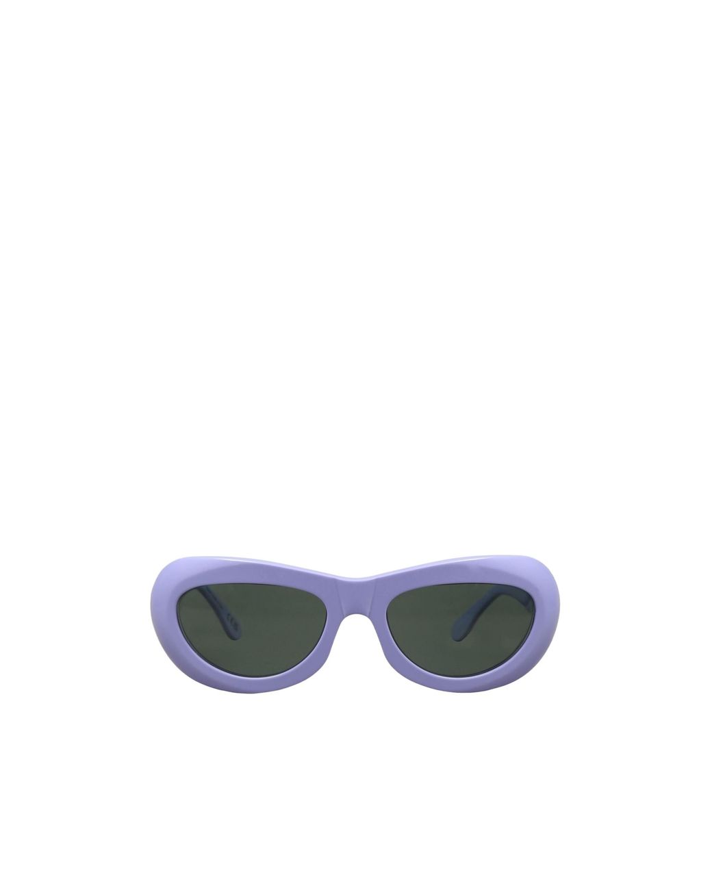 Marni Blue Oval Plastic Spectacle Frame