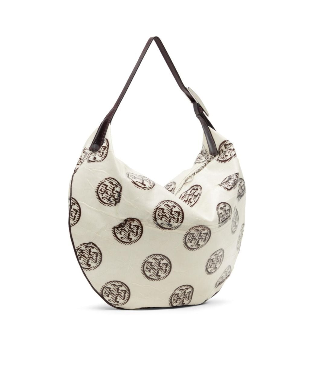 Tory Burch Metallic T Monogram Balloon Shoulder Bag