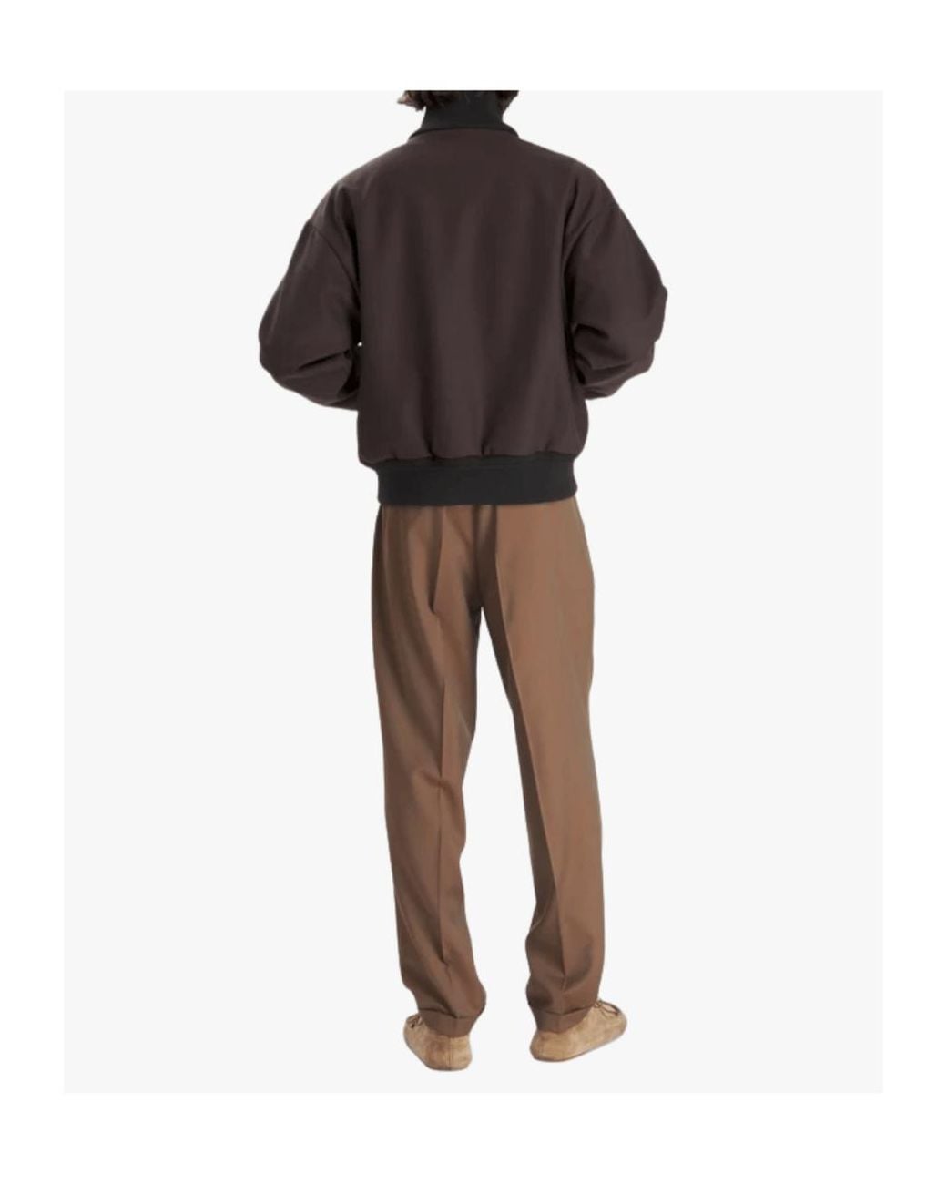 Barena Brown Logo Casual Jacket for men