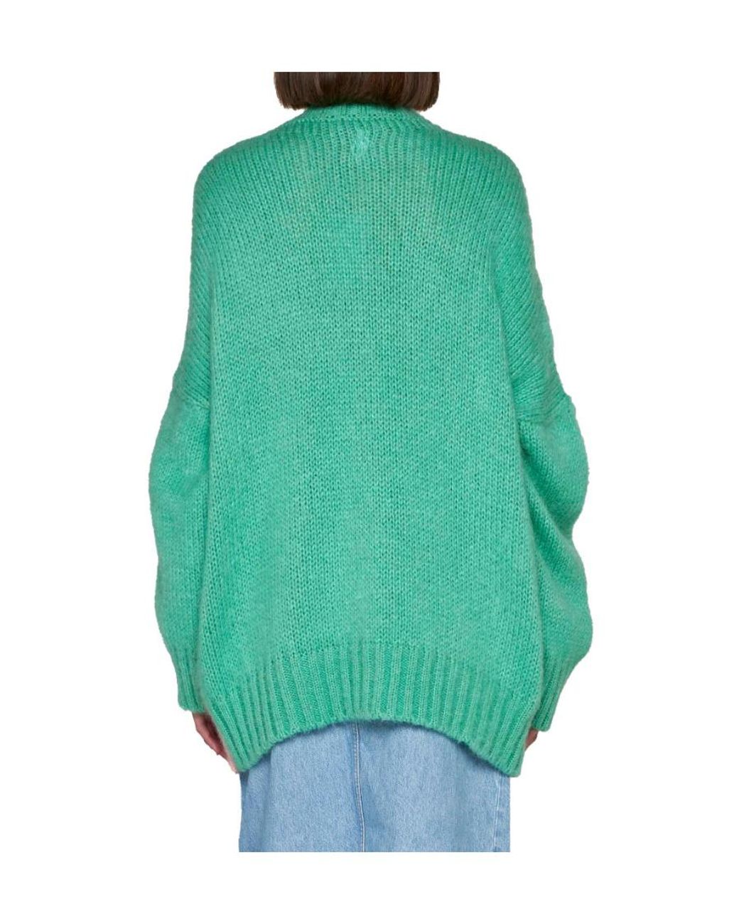 J.W. Anderson Pink Colour-Block Crew-Neck Jumper