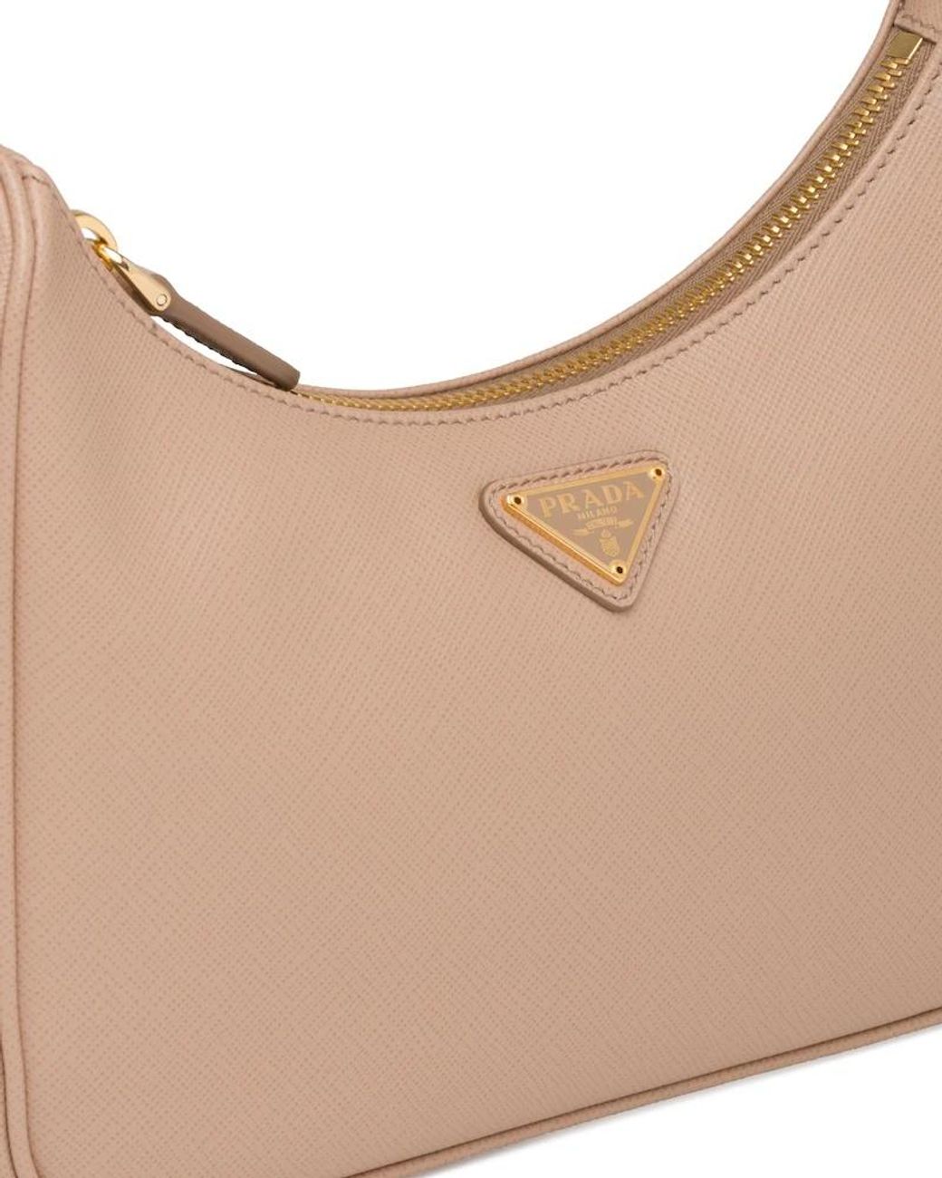 Prada Natural Re-Edition 2005 Saffiano Leather Bag