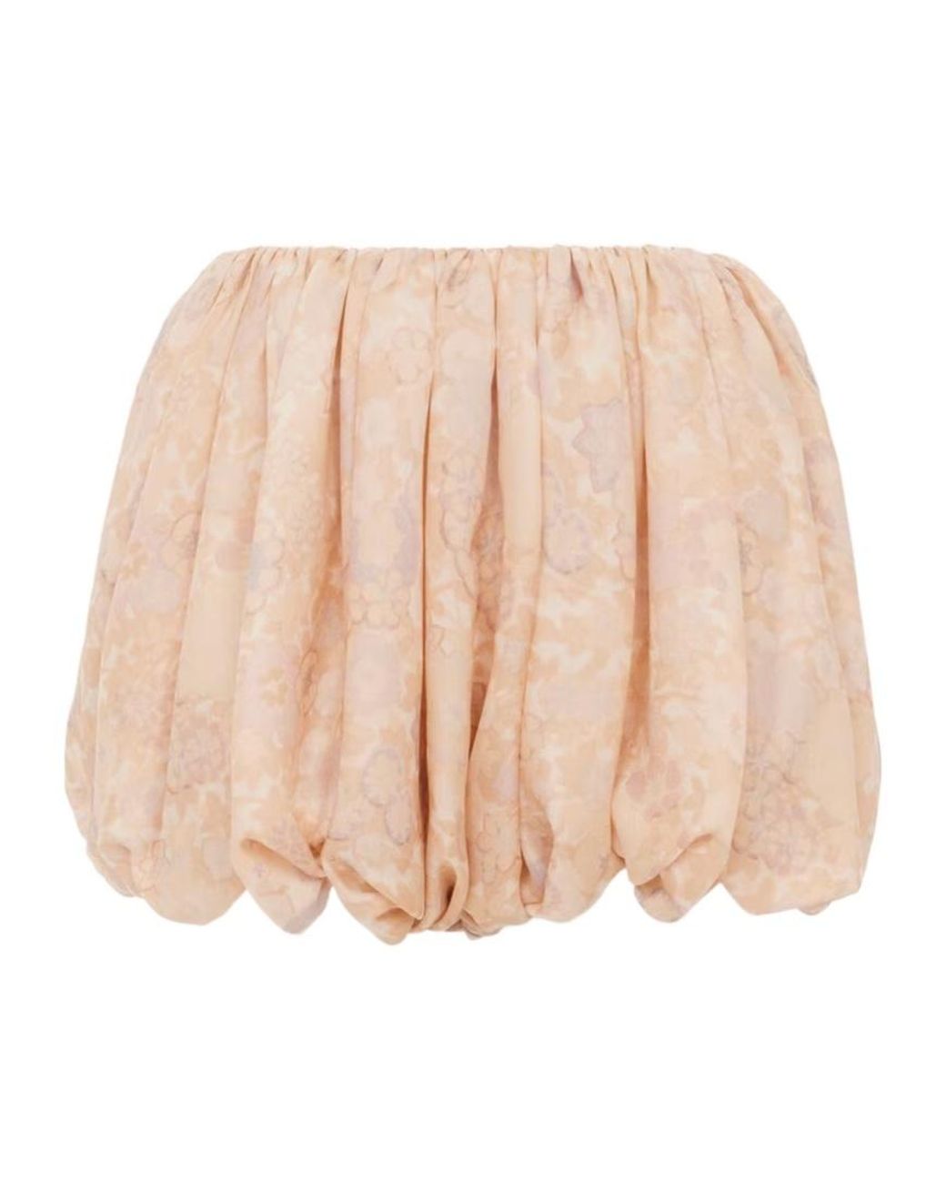 Chloé Natural Chloé Floral Bubble Shorts
