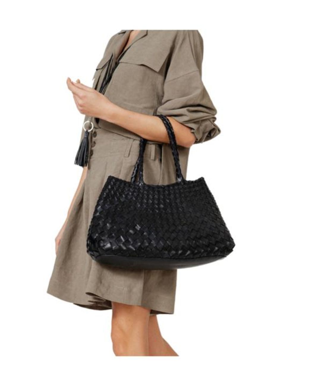 Dragon Diffusion Black Santa Croce Tote Bag