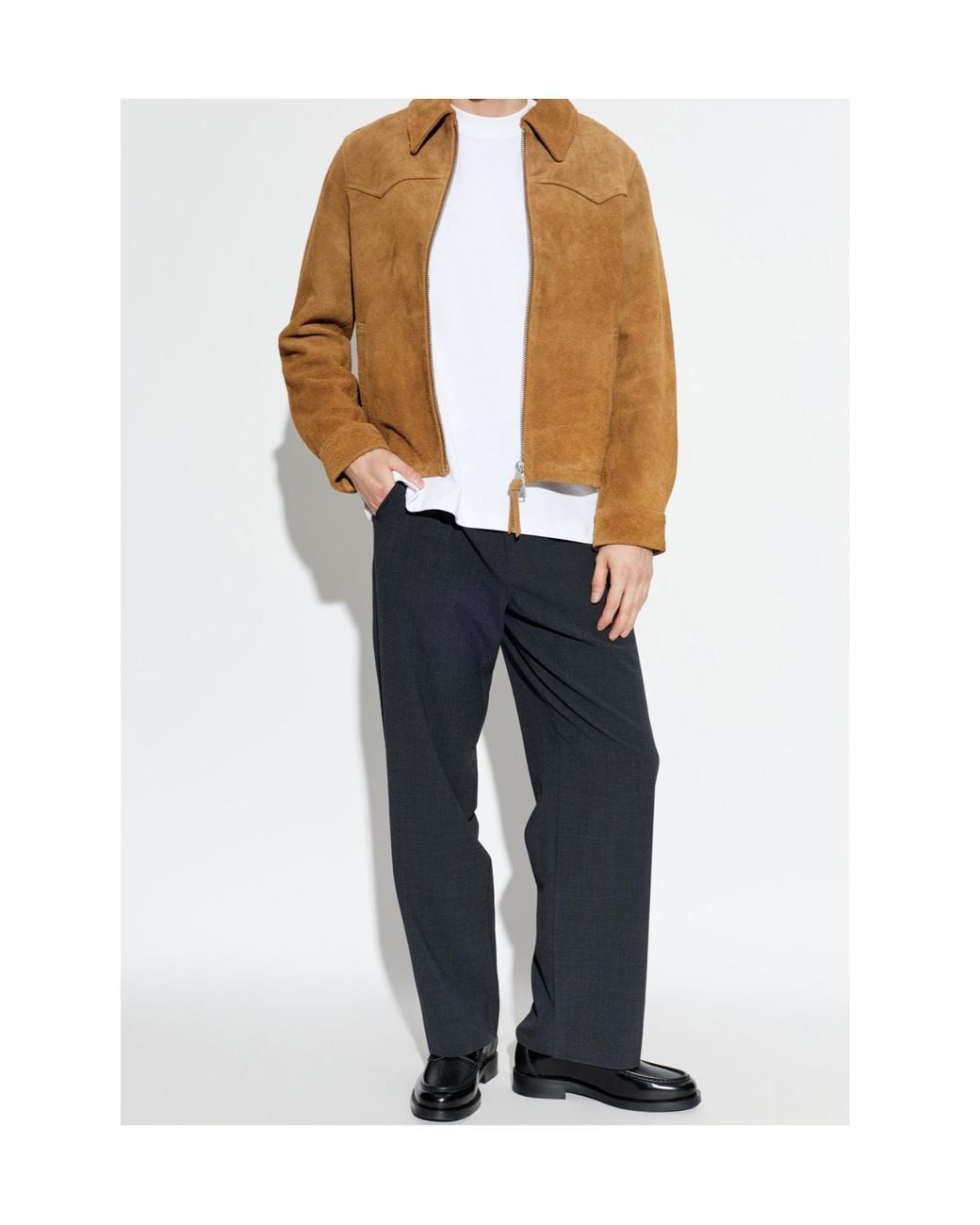 AllSaints White Haven Oversized T-Shirt for men