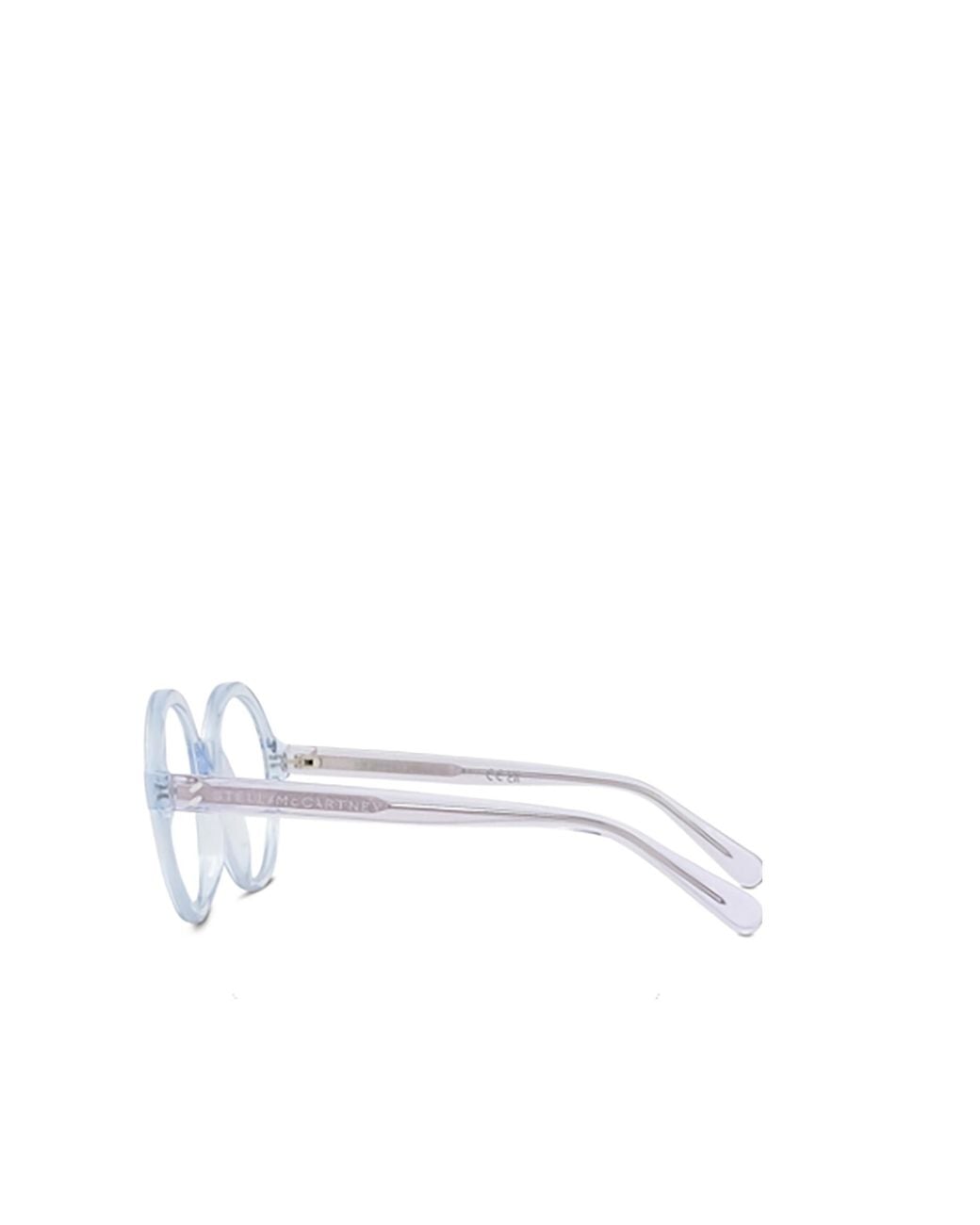 Stella McCartney White Eyewear Round Frame Glasses