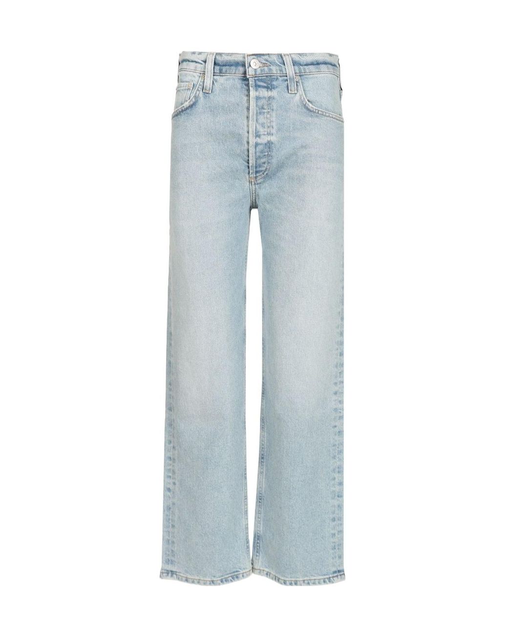 Citizens of Humanity Blue Straight Leg Jeans