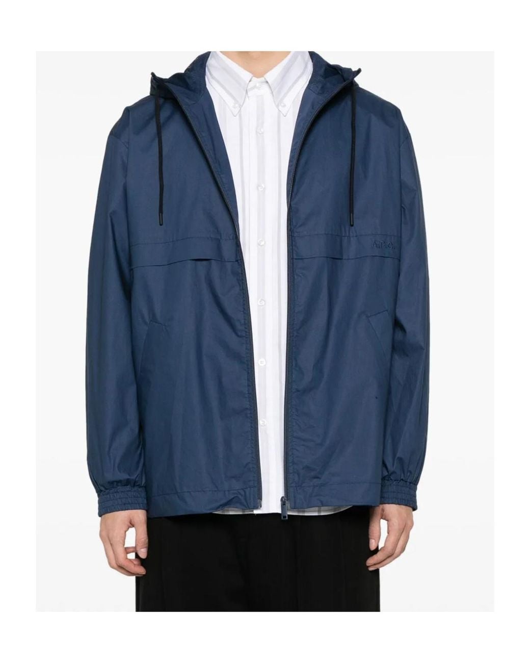 A.P.C. Blue Joe Windbreaker for men