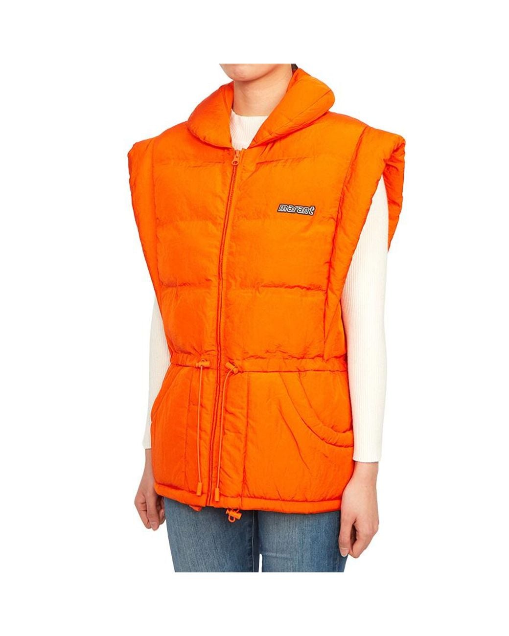 Isabel Marant Orange Sleeveless Vest