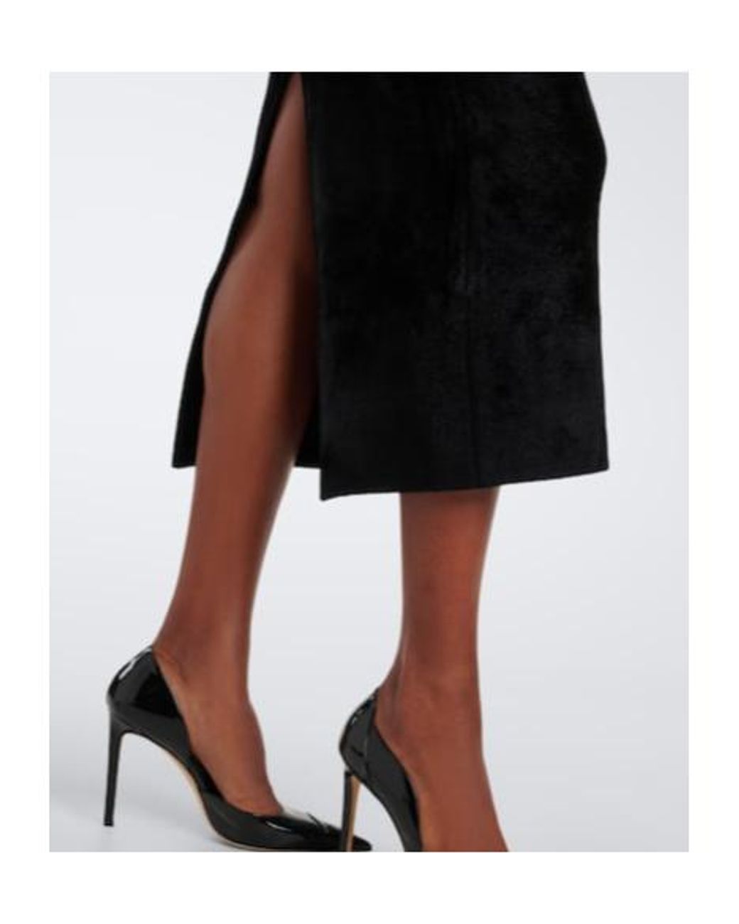 Roland Mouret Black Paneled Ruffle Dress