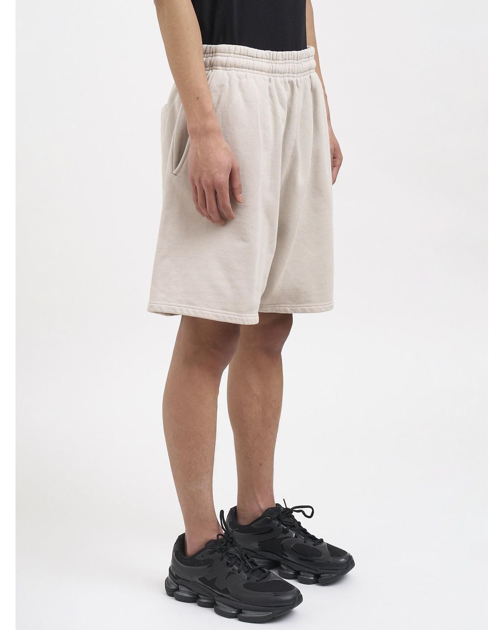Entire studios Natural Elastic-Waist Bermuda Shorts for men